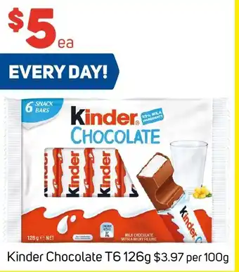 Kinder Chocolate T6 126g