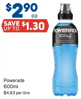 Foodland Powerade 600ml offer
