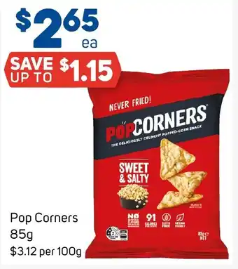 Foodland Pop Corners 85g offer