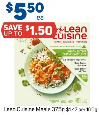 Foodland Lean Cuisine Meals 375g offer