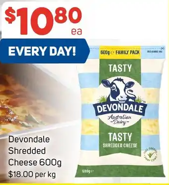 Foodland Devondale Shredded Cheese 600g offer
