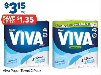 Foodland Viva Paper Towel 2 Pack offer