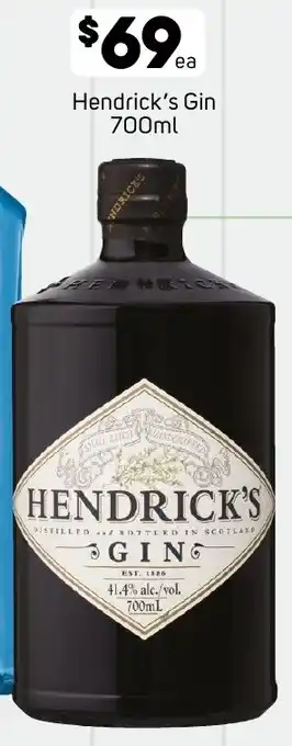 Hendrick's Gin 700ml
