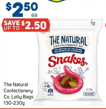 Foodland The Natural Confectionery Co. Lolly Bags 130-230g offer