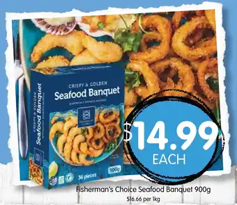 Spudshed Fisherman's Choice Seafood Banquet 900g offer
