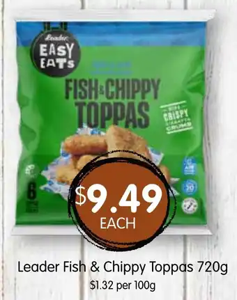 Spudshed Leader Fish & Chippy Toppas 720g offer