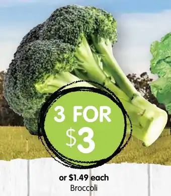 Spudshed Broccoli offer