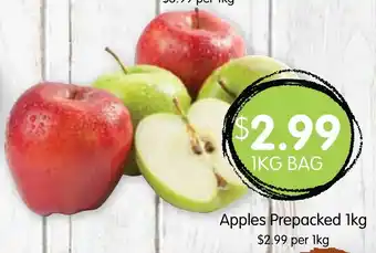 Spudshed Apples Prepacked 1kg offer