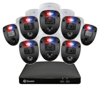 The Good Guys Swann 8 camera 1080p 1tb hdd dvr enforcer kit offer