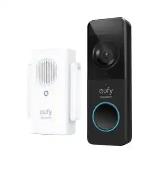 The Good Guys Eufy security slim hd doorbell with repeater offer