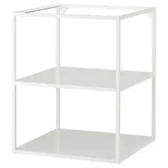 IKEA Enhet Base fr w shelves, white, 60x60x75 cm offer