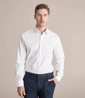 Target Preview Long Sleeve Non Iron Business Shirt - White offer