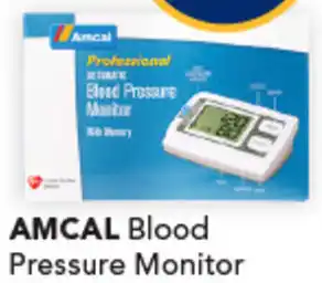 Amcal Pharmacies AMCAL Blood Pressure Monitor offer