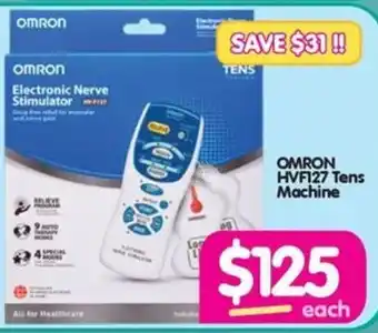 OMRON HVF127 Tens Machine