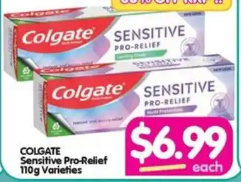 Your Discount Chemist COLGATE Sensitive Pro-Relief 110g Varieties offer