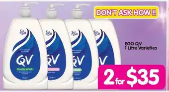 EGO QV 1 Litre Varieties