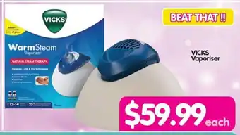 Your Discount Chemist VICKS Vaporiser offer