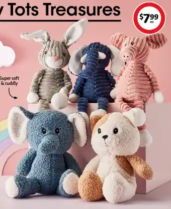 Coles WonderBox Plush Toys offer