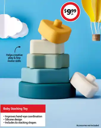 Coles Baby Stacking Toy offer