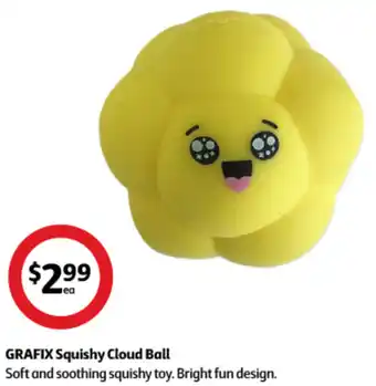Coles GRAFIX Squishy Cloud Ball offer