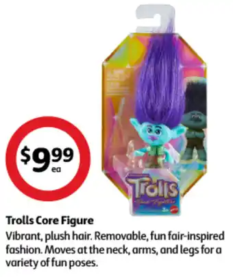 Coles Trolls Core Figure offer