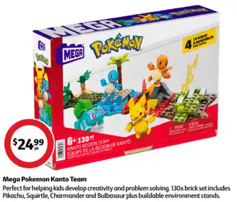 Coles Mega Pokemon Kanto Team offer
