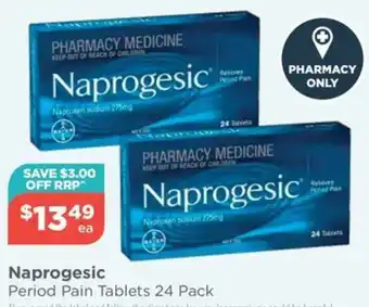Naprogesic Period Pain Tablets 24 Pack
