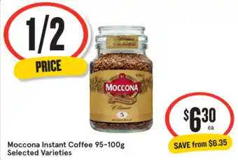 IGA Xpress Moccona Instant Coffee 95-100g Selected Varieties offer