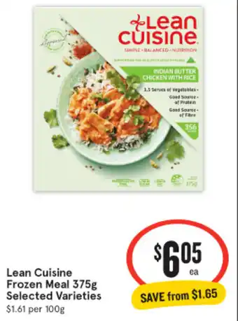 IGA Xpress Lean Cuisine Frozen Meal 375g Selected Varieties offer