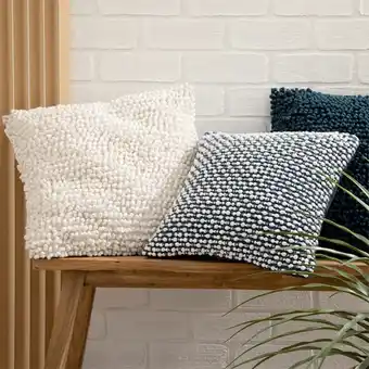 Pillow Talk Vouet Square Cushion by Habitat offer