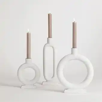 Pillow Talk Remy White Candle Holder by M.U.S.E offer