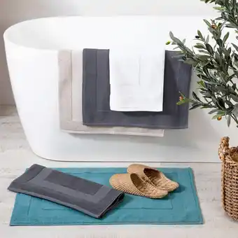 Pillow Talk Lotus Bath Mat by Habitat offer