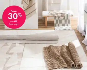 on ALL floor rugs