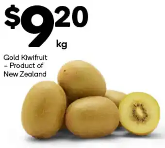 Woolworths Gold Kiwifruit per kg offer