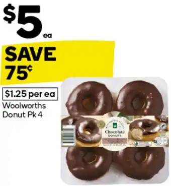 Woolworths Woolworths Donut Pk 4 offer