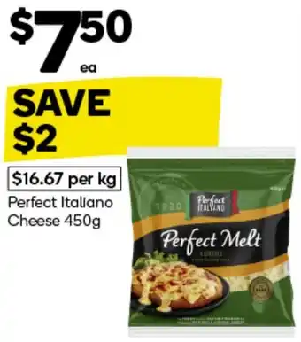 Woolworths Perfect Italiano Cheese 450g offer