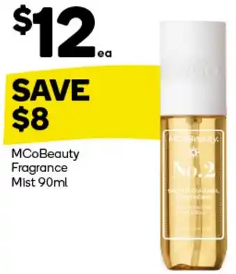 Woolworths MCoBeauty Fragrance Mist 90ml offer