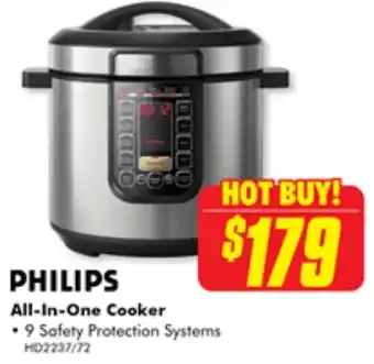 The Good Guys PHILIPS All-In-One Cooker offer