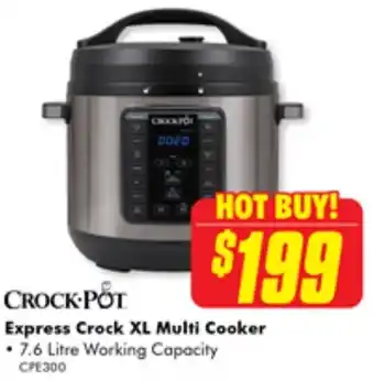 The Good Guys CROCK POT Express Crock XL Multi Cooker offer