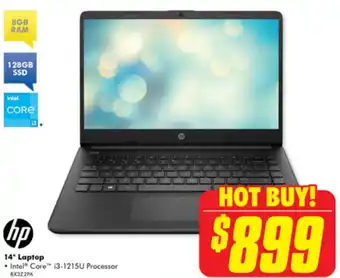 The Good Guys hp 14" Laptop offer