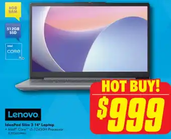 The Good Guys Lenovo IdeaPad Slim 3 14" Laptop offer