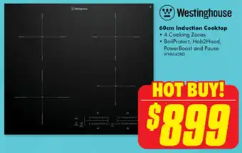 The Good Guys 60cm Induction Cooktop offer