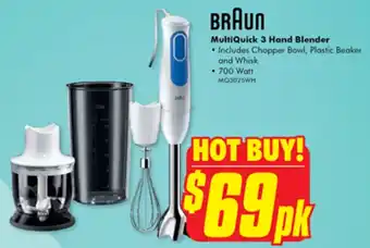 BRAUN MultiQuick 3 Hand Blender