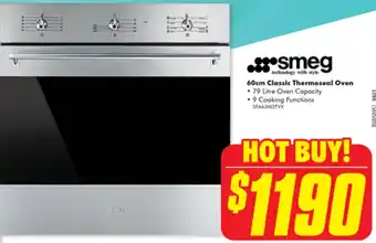 The Good Guys 60cm Classic Thermoseal Oven offer