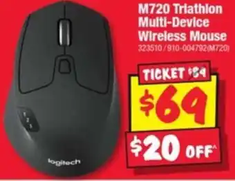 JB Hi-Fi M720 Triathlon Multi-Device Wireless Mouse offer