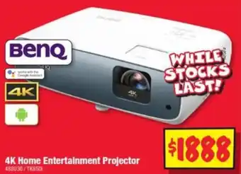 JB Hi-Fi 4K Home Entertainment Projector offer
