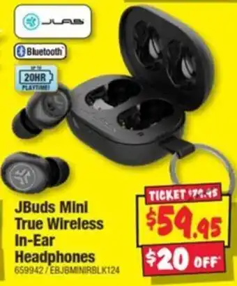 JB Hi-Fi JBuds Mini True Wireless In-Ear Headphones offer