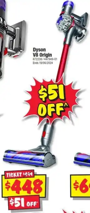 JB Hi-Fi Dyson V8 Origin offer
