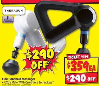 JB Hi-Fi Elite Handheld Massager offer