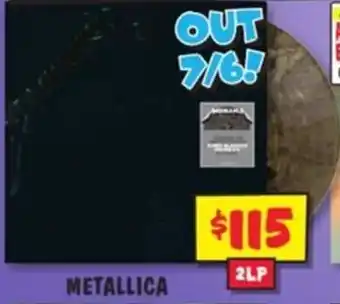 JB Hi-Fi METALLICA offer
